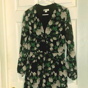 Long-sleeve, Floral, Modcloth Dress